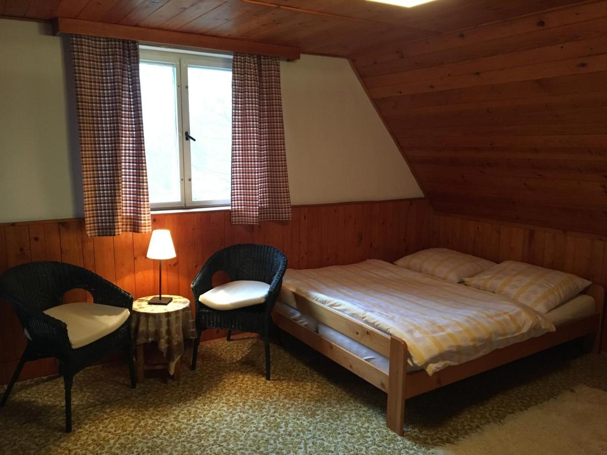 Chata U Koupaliste Chřibská Buitenkant foto